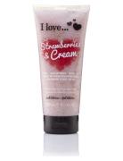 I Love Exfoliating Shower Smoothie Strawberries Cream 200Ml Kuorinta-a...