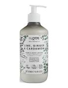 I Love Naturals Hand & Body Lotion Lime, Ginger & Cardamon 500Ml Ihovo...