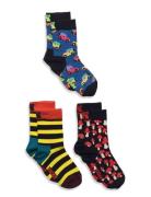 Kids 3-Pack Boozt Gift Set Sukat Multi/patterned Happy Socks