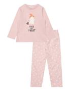 Halloween Pyjamas Pyjamasetti Pyjama Pink Mango