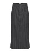 Objadona Hw Ancle Skirt E Wi 23 Pitkä Hame Grey Object