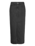 Skirt Tuva Long Black Polvipituinen Hame Black Lindex