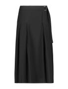 Skirt Woven Long Polvipituinen Hame Black Gerry Weber