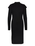 Avaline Knit Dress 1 Polvipituinen Mekko Black Minus