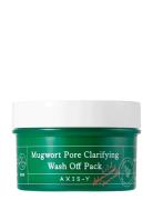 Mugwort Pore Clarifying Wash Off Pack Meikinpoisto Nude AXIS-Y