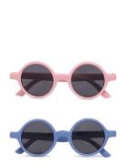 Baby Sunglasses Round 2 Pack Aurinkolasit Multi/patterned Lindex