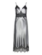 Ophelia Dress Polvipituinen Mekko Grey AllSaints