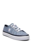 Vulc Canvas Sneaker Shirting Matalavartiset Sneakerit Tennarit Blue To...