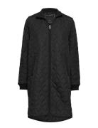 Padded Quilt Coat Tikkitakki Black Ilse Jacobsen