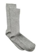 Sock - Rib Sukat Grey Melton