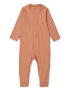Birk Pyjamas Jumpsuit Pyjama Sie Jumpsuit Haalari Orange Liewood