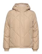 Slfmonika Puffer Jacket Tikkitakki Beige Selected Femme