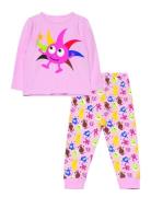 Nmnnash Babblarna Ls Nightset Bfu Pyjamasetti Pyjama Multi/patterned N...