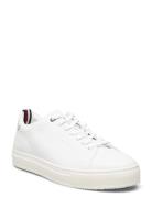 Premium Cupsole Grained Lth Matalavartiset Sneakerit Tennarit White To...