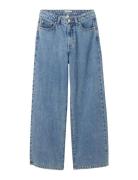 Wide Leg Denim Pants Uimashortsit Blue Tom Tailor