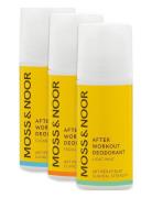 After Workout Deodorant Mixed 3 Pack Deodorantti Roll-on Nude MOSS & N...