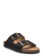 Slipper Matalapohjaiset Sandaalit Black Sofie Schnoor