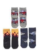 Sock 3 P Sb Emergency Vehicles Jarrusukat Multi/patterned Lindex