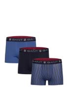 Shield Stripe Trunk 3-Pack Bokserit Blue GANT