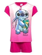 Pyjashort In Box Pyjamasetti Pyjama Pink Lilo & Stitch