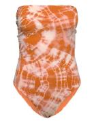 Cosmo Open Back Swimsuit - Layla Uimapuku Uima-asut Orange Rabens Sal ...