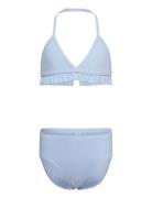 Bikini Bg Frill Bikinit Blue Lindex