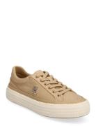 Vulc Sneaker Linnen Matalavartiset Sneakerit Tennarit Beige Tommy Hilf...