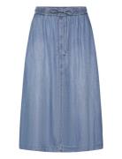 Skirt Woven Long Polvipituinen Hame Blue Gerry Weber Edition