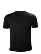 Hh Tech T-Shirt Sport T-shirts Short-sleeved Black Helly Hansen