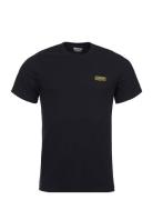 B.intl Small Logo Tee Designers T-shirts Short-sleeved Black Barbour