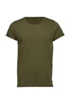Jimmy Solid Tops T-shirts Short-sleeved Green Resteröds