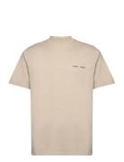 Norsbro T-Shirt 6024 Designers T-shirts Short-sleeved Beige Samsøe Sam...