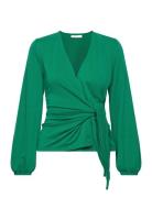 Catjaiw Blouse Tops Blouses Long-sleeved Green InWear