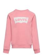 Levi's® Key Item Logo Crewneck Long Sleeve Tee Tops Sweat-shirts & Hoo...