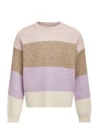 Kogsandy L/S Stripe Pullover Knt Tops Knitwear Pullovers Multi/pattern...