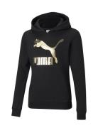 Classics Logo Hoodie G Sport Sweat-shirts & Hoodies Hoodies Black PUMA