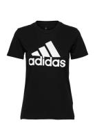 Essentials Logo T-Shirt Sport T-shirts & Tops Short-sleeved Black Adid...