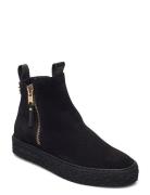 Mount Verm Shoes Boots Ankle Boots Ankle Boots Flat Heel Black Canada ...