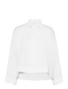 Gigi Shirt Tops Shirts Long-sleeved White Ahlvar Gallery