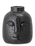 Emiel Lysestage, Sort, Stentøj Home Decoration Candlesticks & Lanterns...