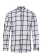 Jjegingham Twill Shirt L/S Noos Tops Shirts Casual White Jack & J S