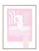 Rose Lake Home Decoration Posters & Frames Posters Illustrations Multi...