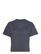 Shape Tee Sport T-shirts & Tops Short-sleeved Blue Johaug