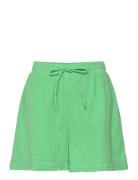Pcstina Hw Shorts Bc Bottoms Shorts Casual Shorts Green Pieces