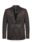 Kameron Blazer Suits & Blazers Blazers Single Breasted Blazers Brown C...