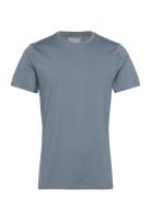 Crew-Neck Active Tops T-shirts Short-sleeved Blue Bread & Boxers