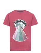 Tndebba S_S Tee Tops T-shirts Short-sleeved Pink The New