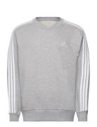 M 3S Ft Swt Sport Sweat-shirts & Hoodies Sweat-shirts Grey Adidas Spor...