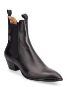 St Broomly Mid Boot Shoes Boots Ankle Boots Ankle Boots With Heel Blac...