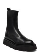 Moncalieri Black Vacchetta Shoes Chelsea Boots Black ATP Atelier